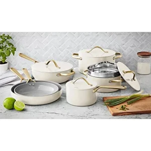 11-Piece Modern Ceramic Cookware Set