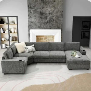 U-Shaped Cloud Sofa Set