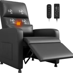 Power Recliner Chair with Heat & Massage